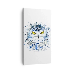 Bild auf Leinwand - Leinwandbild - Direkt in die Augen - 55x100 cm