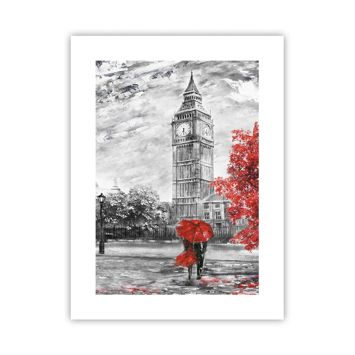 Poster - Ein aufregender Tag - 30x40 cm