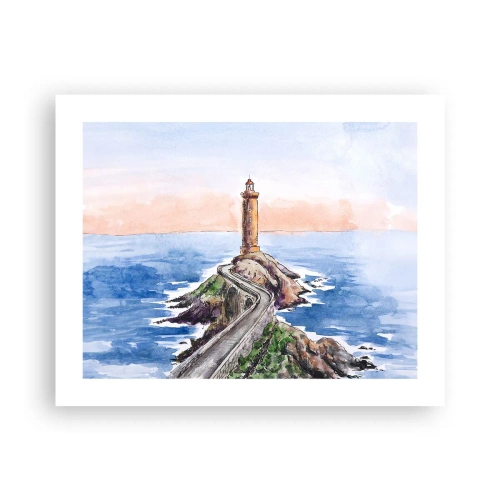 Poster - Dem Meer zugewandt - 50x40 cm