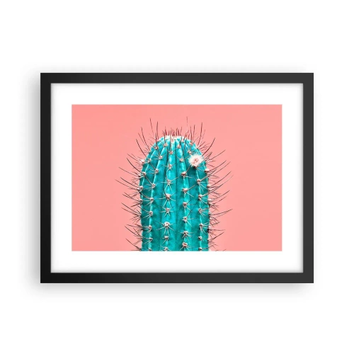 Poster in einem schwarzem Rahmen - Schau einfach hin - 40x30 cm