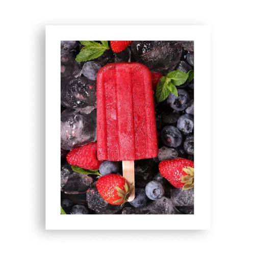 Poster - So schmeckt der heiße Sommer - 40x50 cm