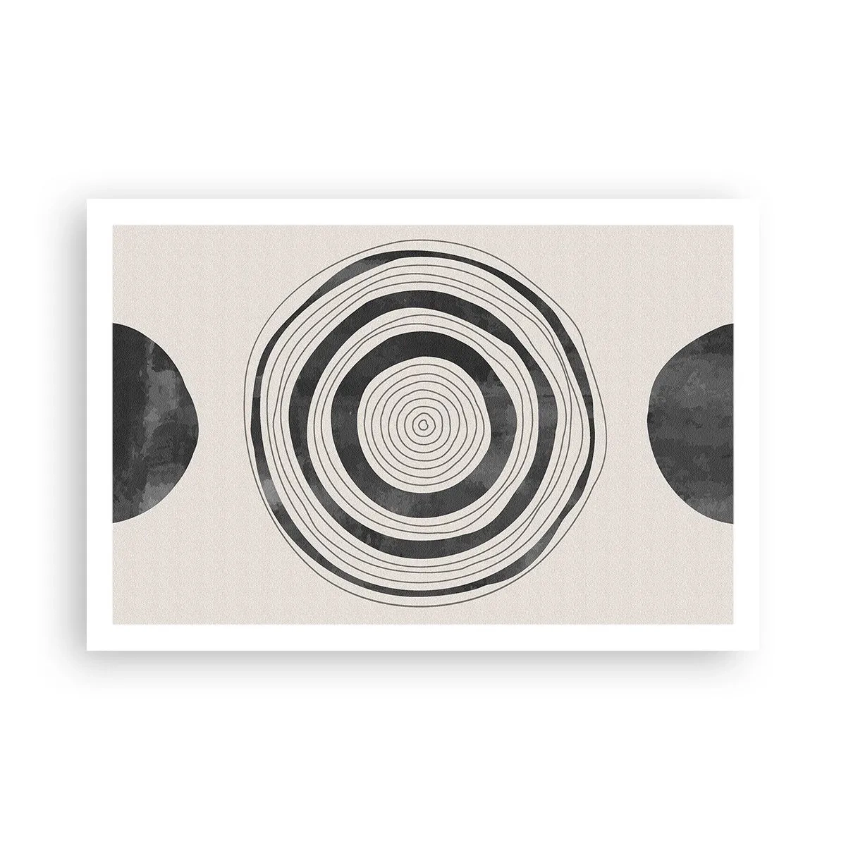 Poster - Wichtig ist, was dazwischen liegt - 91x61 cm