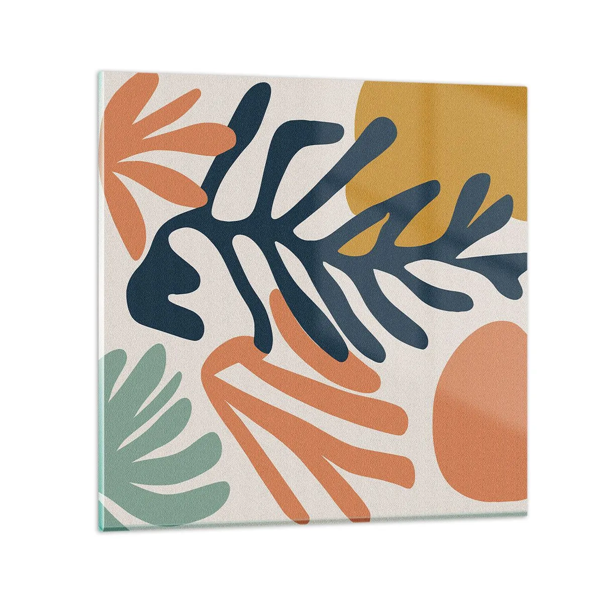 Glasbild - Bild auf glas - Korallenmeere - 60x60 cm