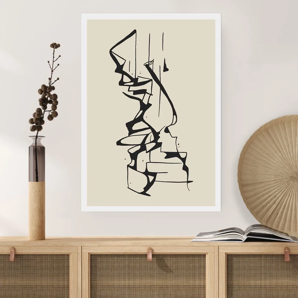 Poster - Vielleicht eine Landschaft - 30x40 cm