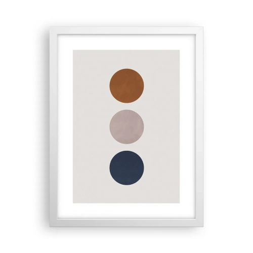 Poster in einem weißen Rahmen - Ein Symbol für Exzellenz - 30x40 cm