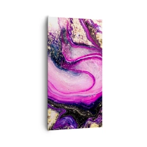 Bild auf Leinwand - Leinwandbild - Ein Moment hinter den Kulissen - 65x120 cm