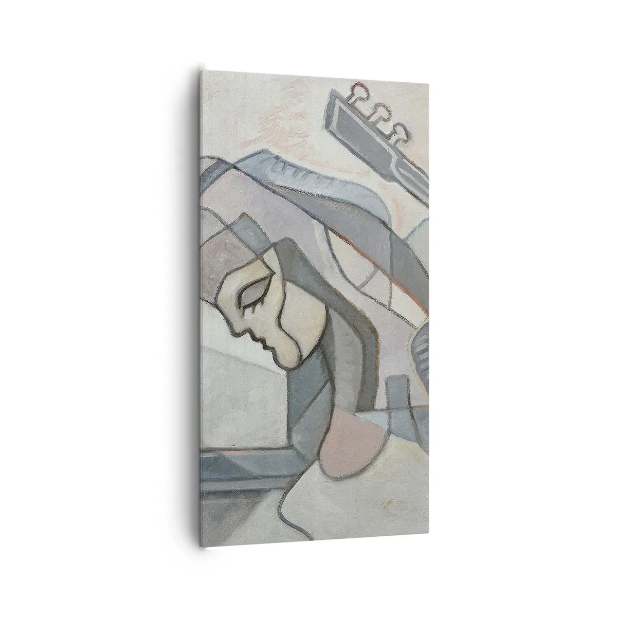 Bild auf Leinwand - Leinwandbild - In der Kraft der Musik - 65x120 cm