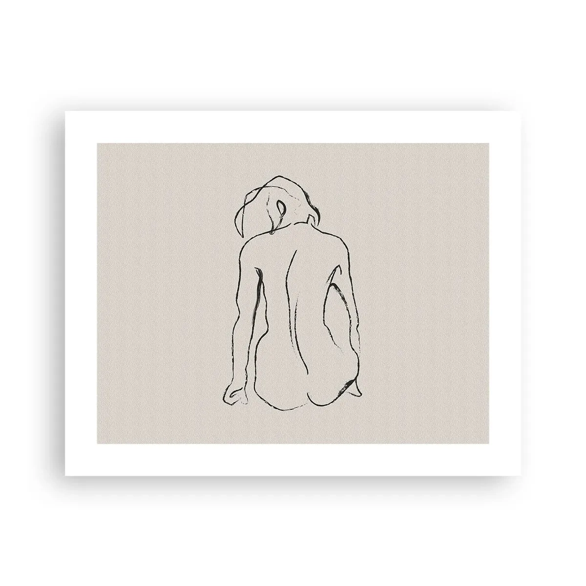 Poster - Mädchenakt - 50x40 cm