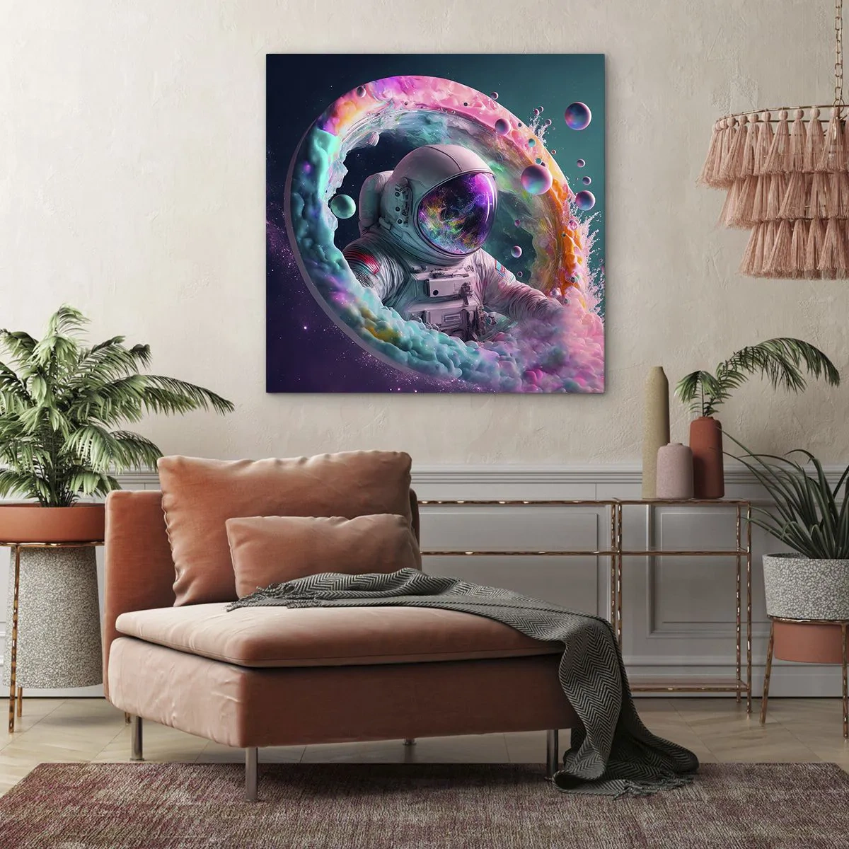 Bild auf Leinwand - Leinwandbild - Sternentor - 30x30 cm