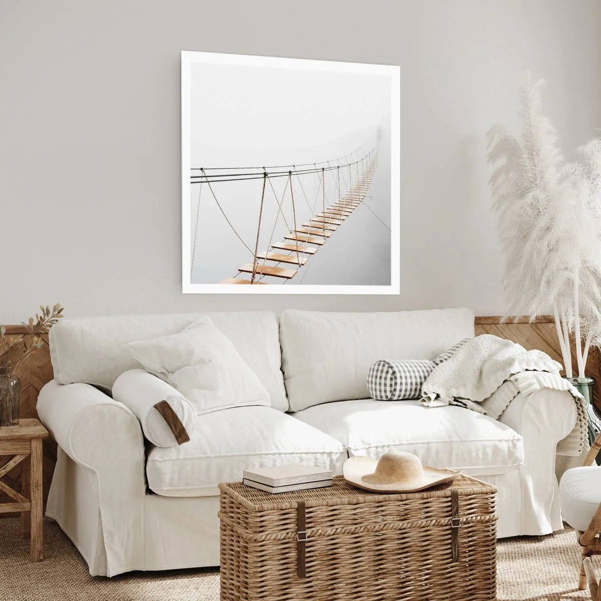 Poster - Wohin wird es dich führen? - 60x60 cm