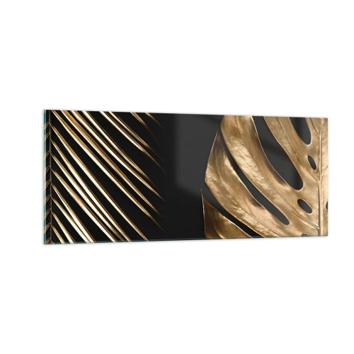 Glasbild - Bild auf glas - Anders und genauso teuer - 100x40 cm