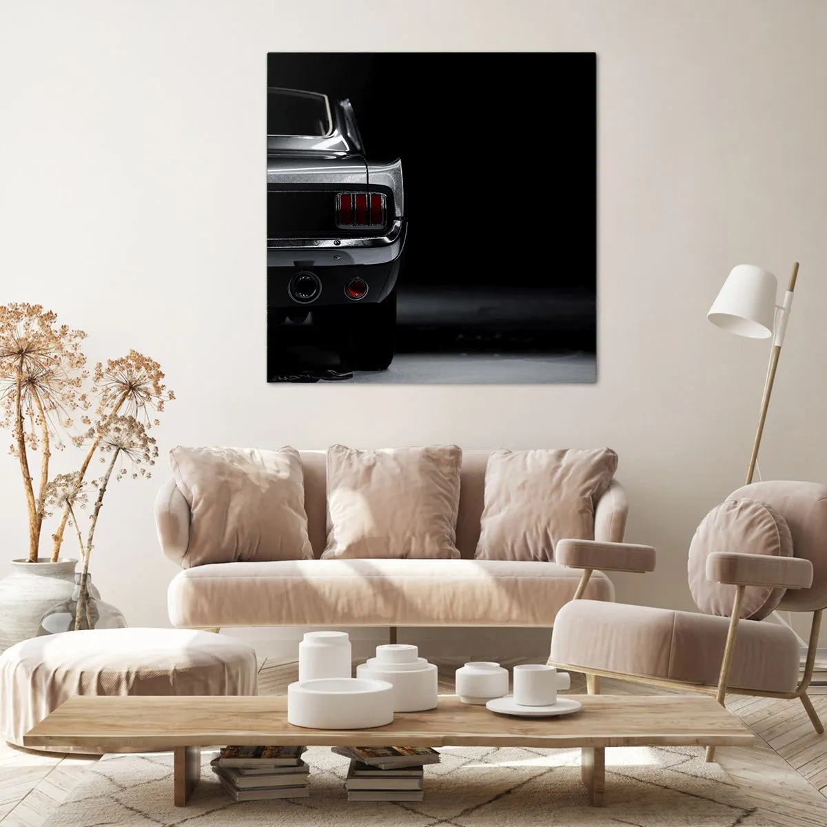 Bild auf Leinwand - Leinwandbild - Charme des Klassikers - 70x70 cm