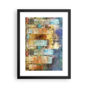 Poster in einem schwarzem Rahmen - Sonnige Metropole - 30x40 cm