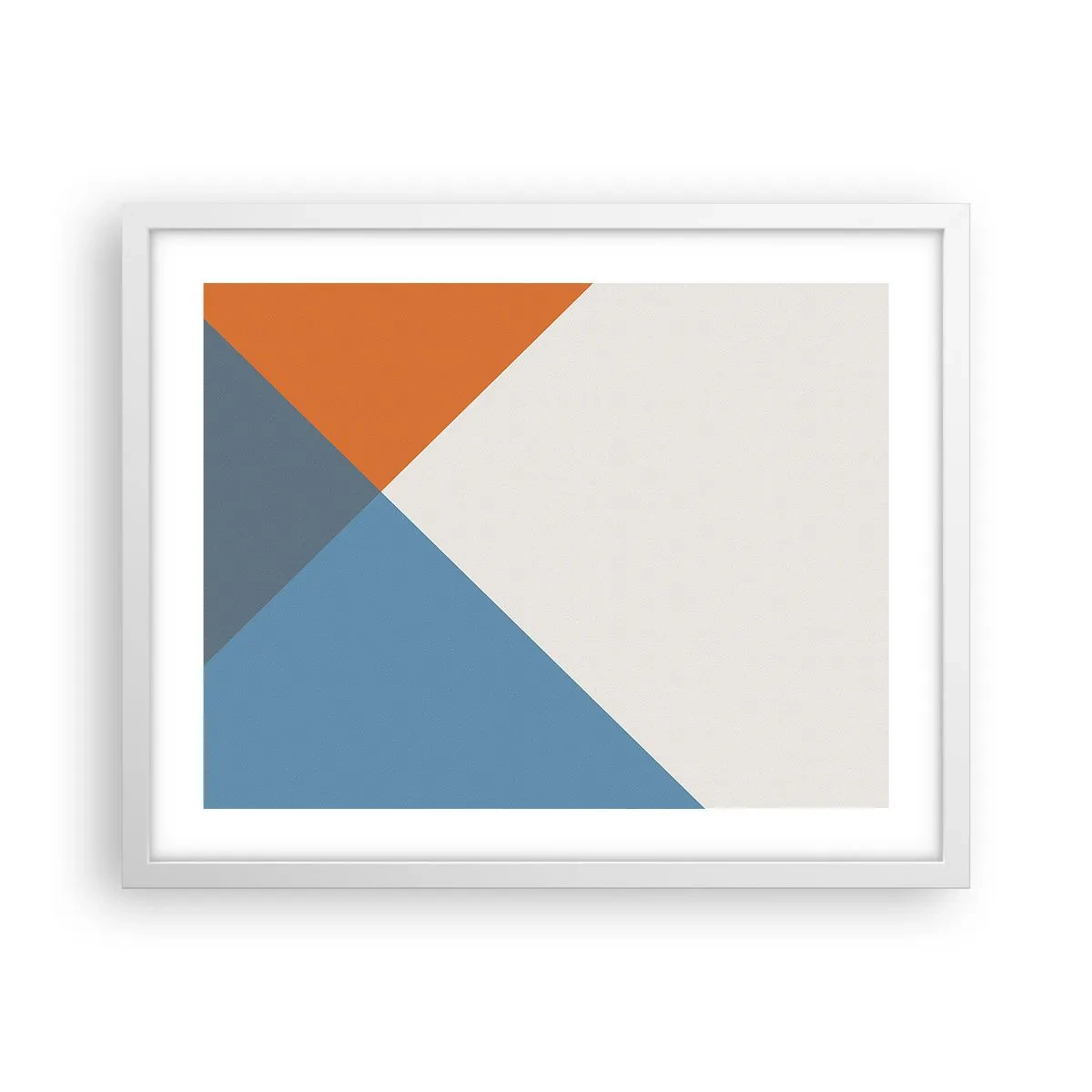 Poster in einem weißen Rahmen - In einem Winkel… - 50x40 cm