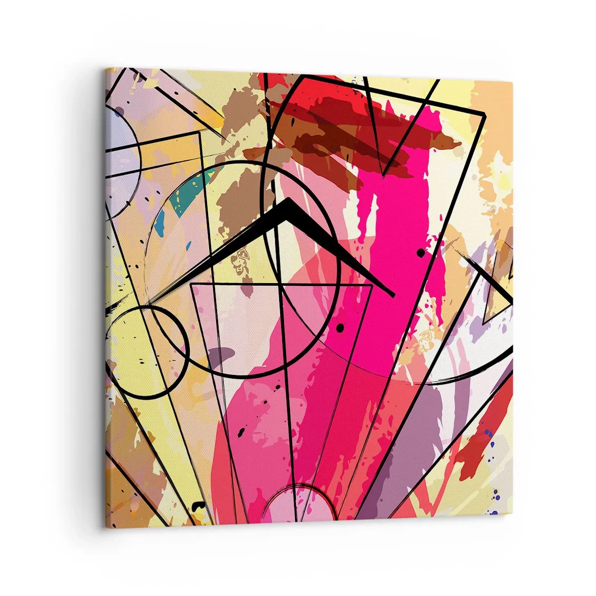 Bild auf Leinwand - Leinwandbild - Explosion - 50x50 cm
