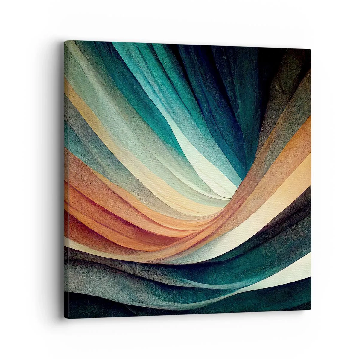 Bild auf Leinwand - Leinwandbild - Aus Farben gewebt - 40x40 cm