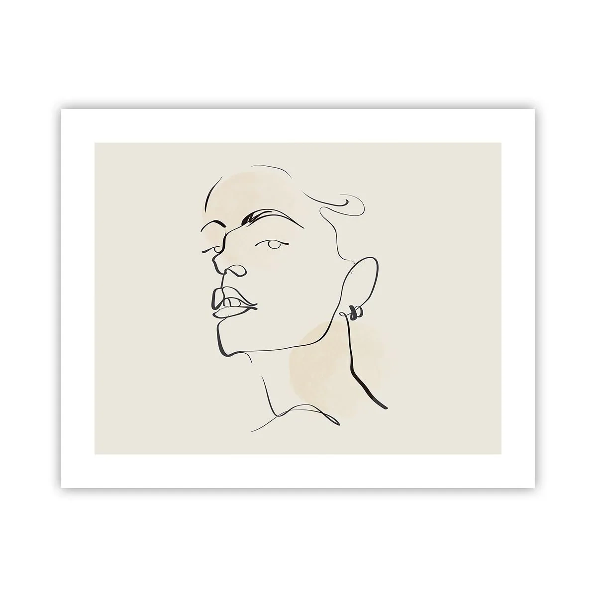 Poster - Ein stolzer Blick - 50x40 cm