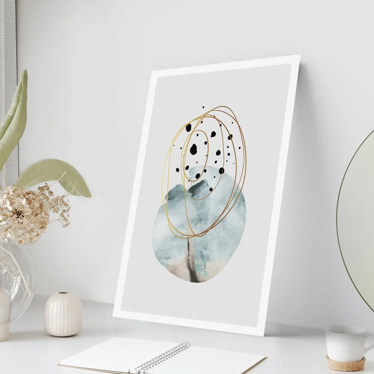 Poster - Vom Weltraum umarmt - 40x50 cm