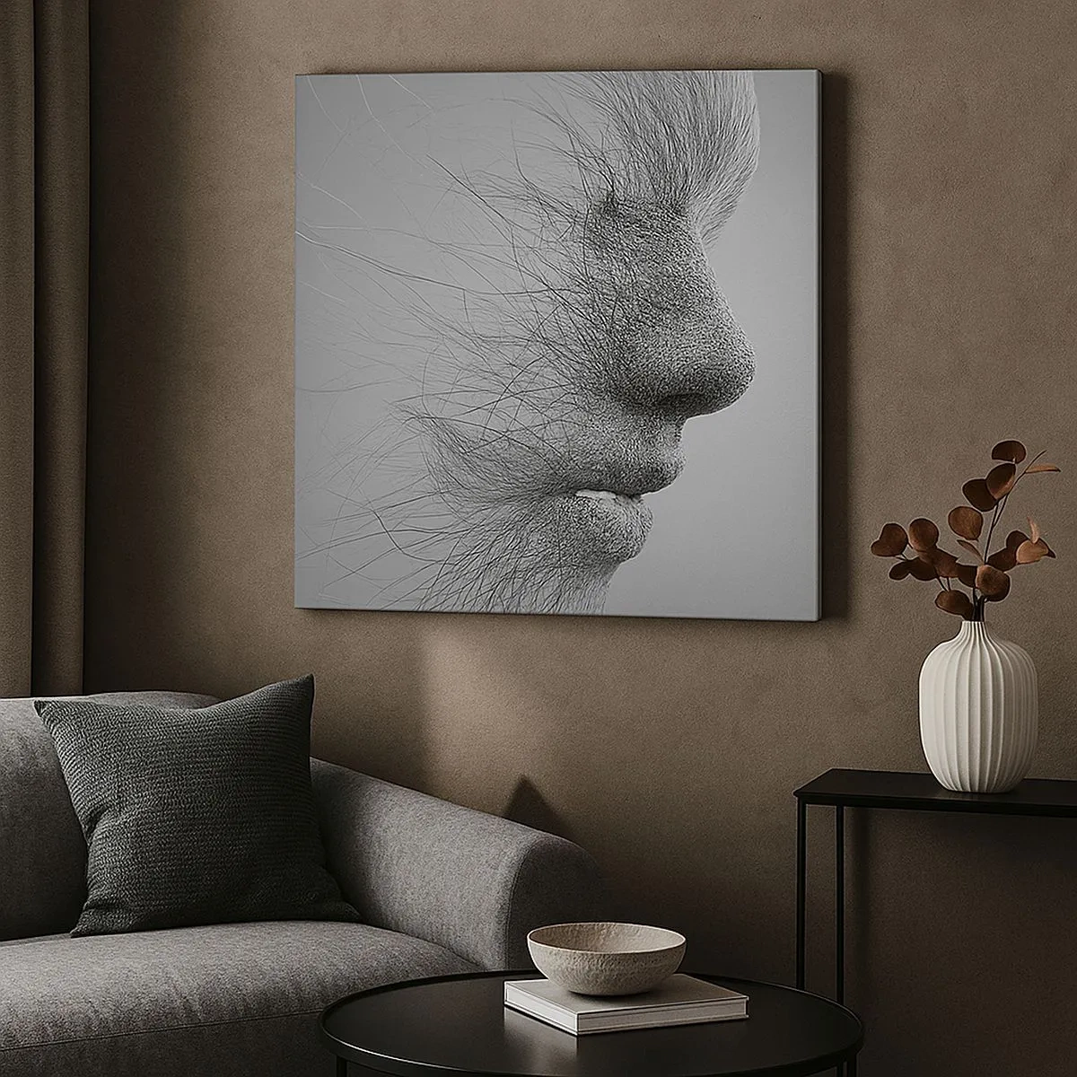 Bild auf Leinwand - Leinwandbild - Der Geist des Windes - 30x30 cm