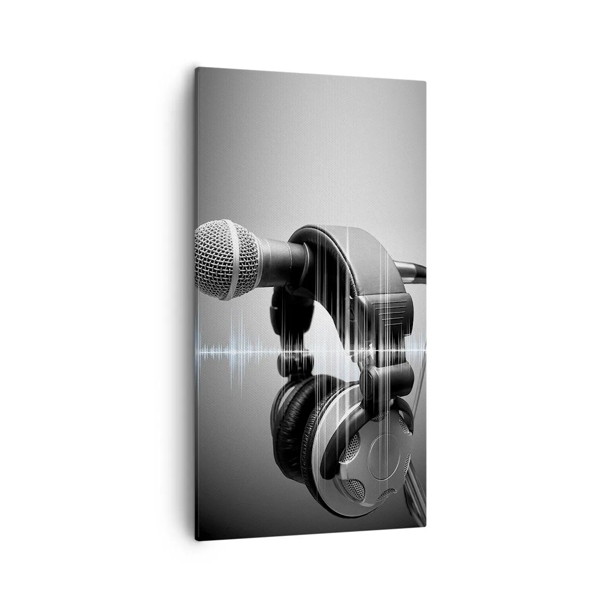 Bild auf Leinwand - Leinwandbild - Du kannst immer noch den Gesang hören - 55x100 cm