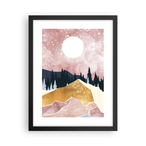 Poster in einem schwarzem Rahmen - Nachtwache - 30x40 cm