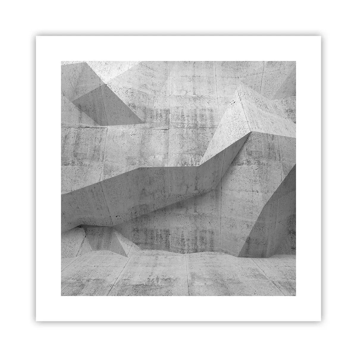 Poster - Eine echte Herausforderung - 40x40 cm