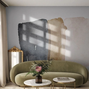 Fototapete Premium Sand - Die Komposition der Farben der Erde - Abstraktion, Stück, Minimalismus - 200x140 cm