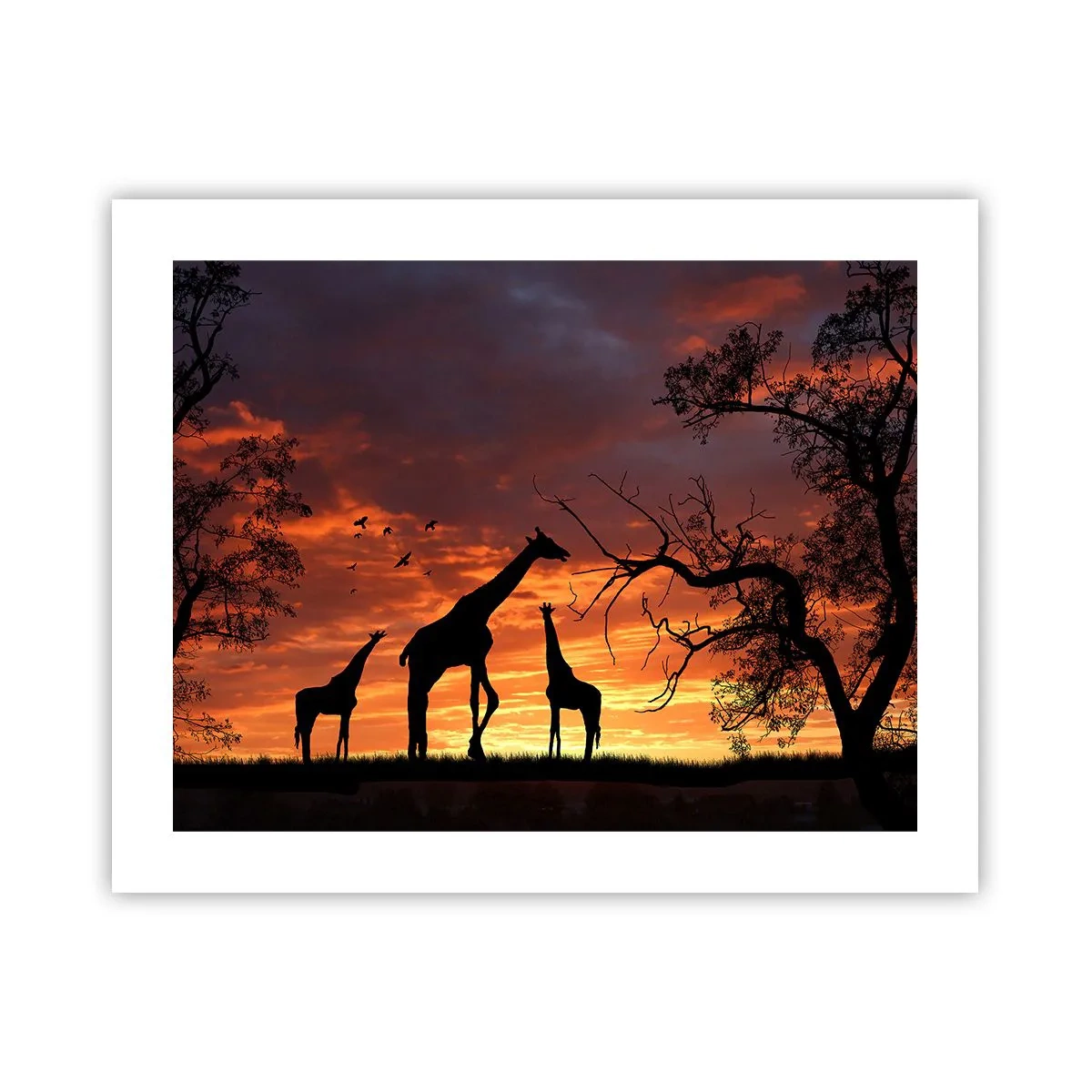 Poster - Ein kleines Abendessen mit deinen Liebsten - 50x40 cm