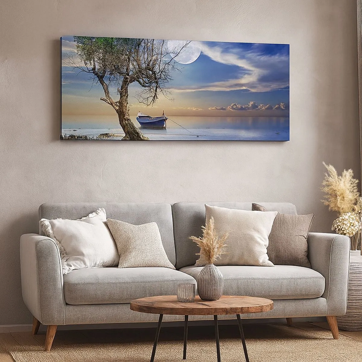 Bild auf Leinwand - Leinwandbild - Ist das das Ende oder der Anfang? - 100x40 cm