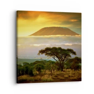 Bild auf Leinwand - Leinwandbild - Ein Reisetraum - 30x30 cm