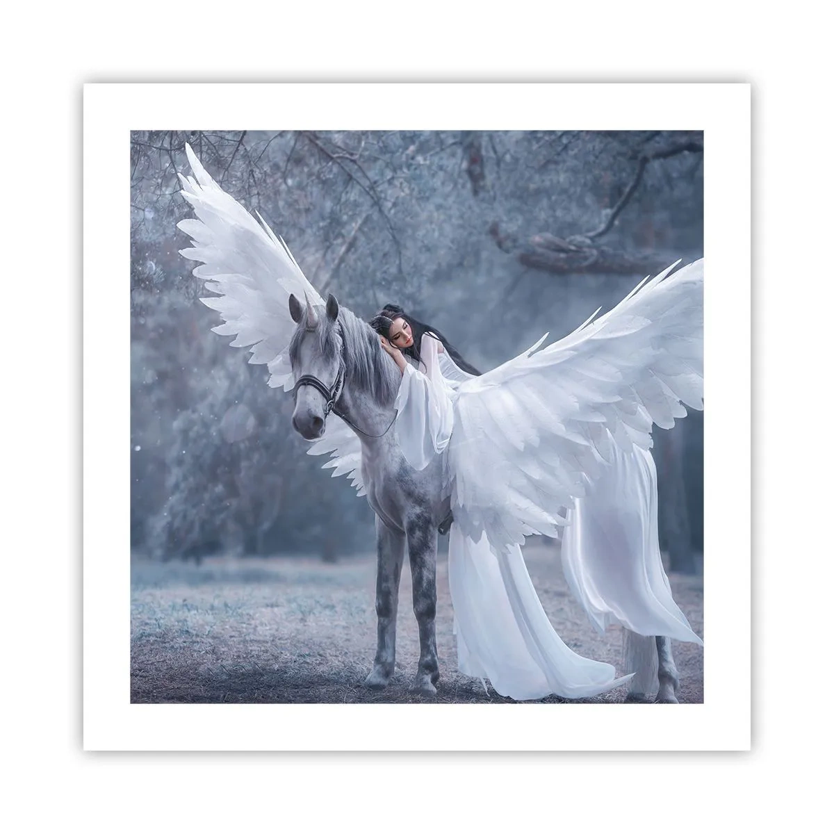 Poster - Ein inspirierter Moment - 50x50 cm