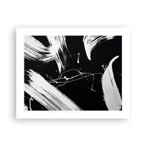 Poster - Dunkelheit durchbrechen - 50x40 cm