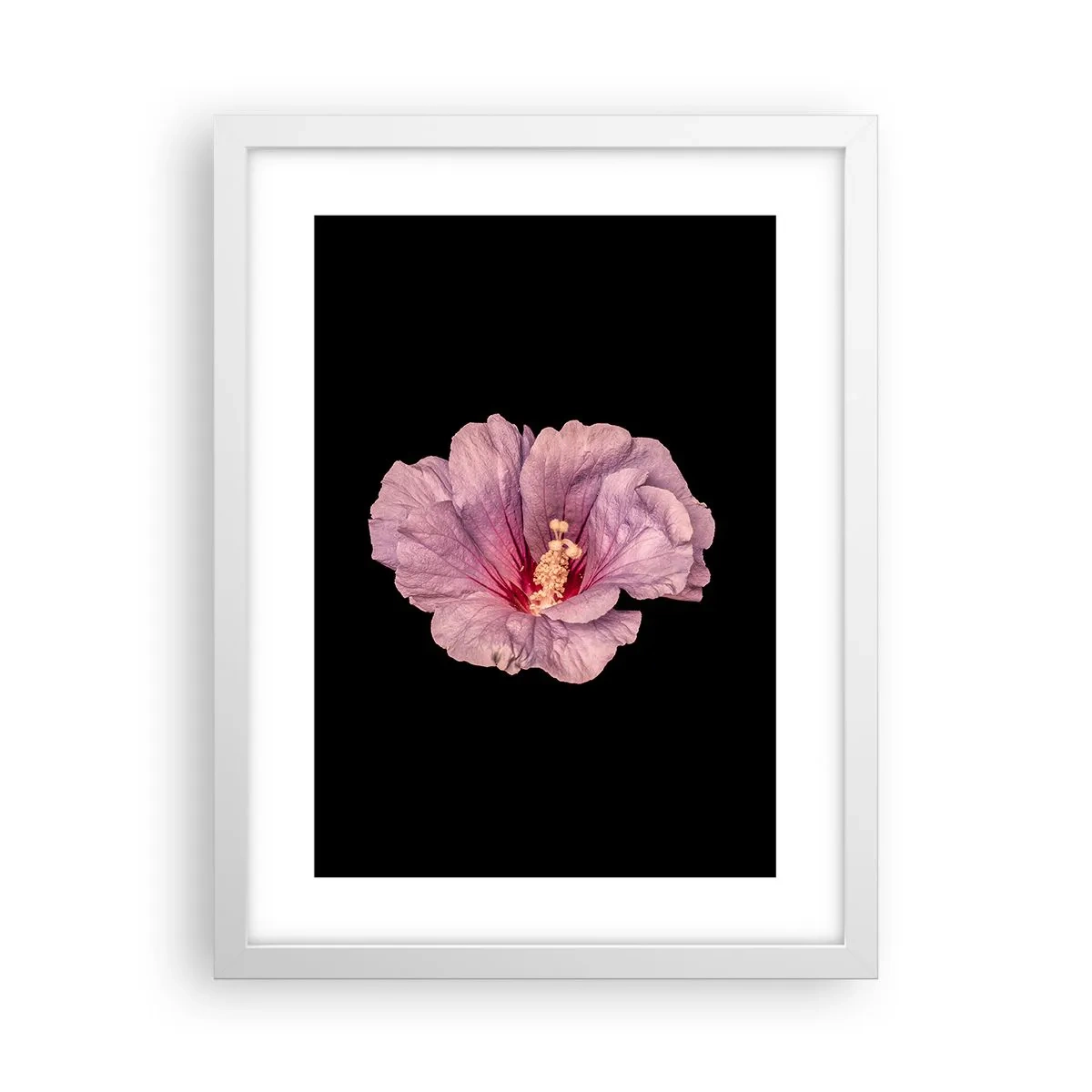 Poster in einem weißen Rahmen - Direkt ins Herz - 30x40 cm