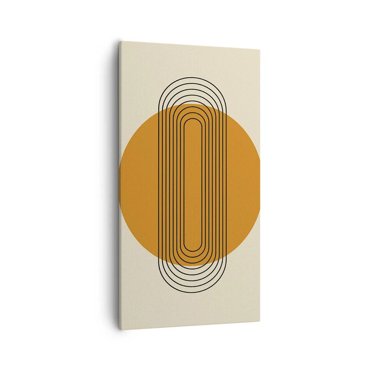 Bild auf Leinwand - Leinwandbild - Perfekter Plan - 55x100 cm