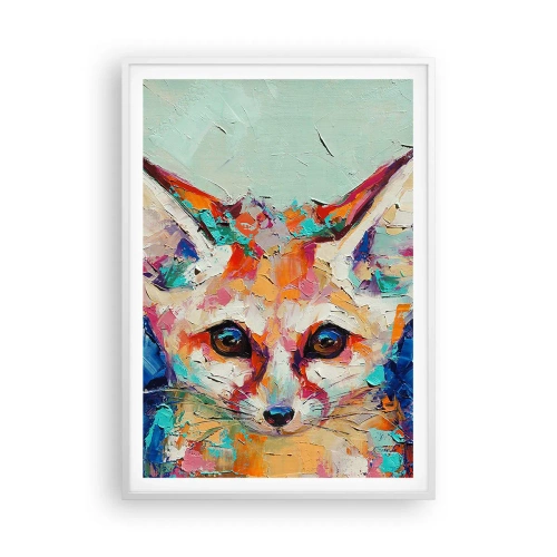 Poster in einem weißen Rahmen - Bist du bereit für mich? - 70x100 cm