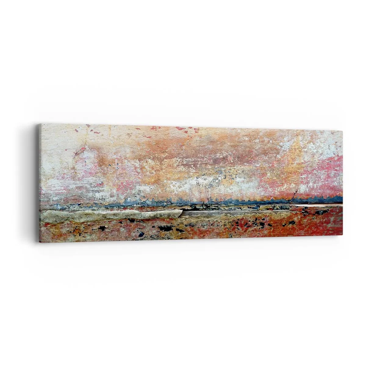 Bild auf Leinwand - Leinwandbild - Vielleicht liegt es am Meer - 90x30 cm
