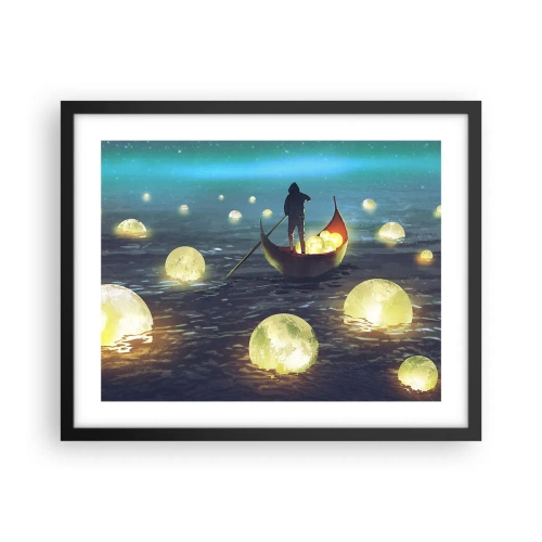 Poster in einem schwarzem Rahmen - Dinge, von denen Philosophen nie geträumt haben - 50x40 cm