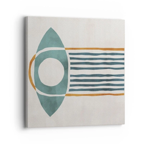 Bild auf Leinwand - Leinwandbild - Zeichen und Rituale - 30x30 cm