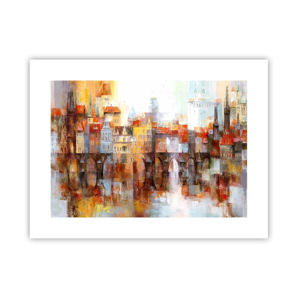 Poster - Schön ist es auch unter der Brücke - 40x30 cm