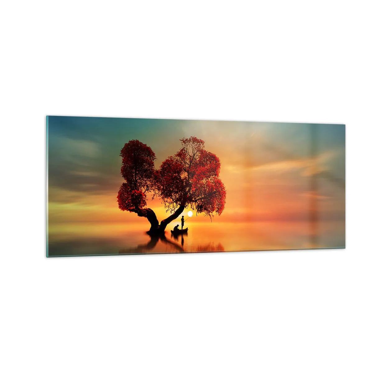 Glasbild - Bild auf glas - Oddaysons und die Stille der Weltlosen - 100x40 cm