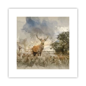 Poster - Würde – Stärke – Würde - 30x30 cm