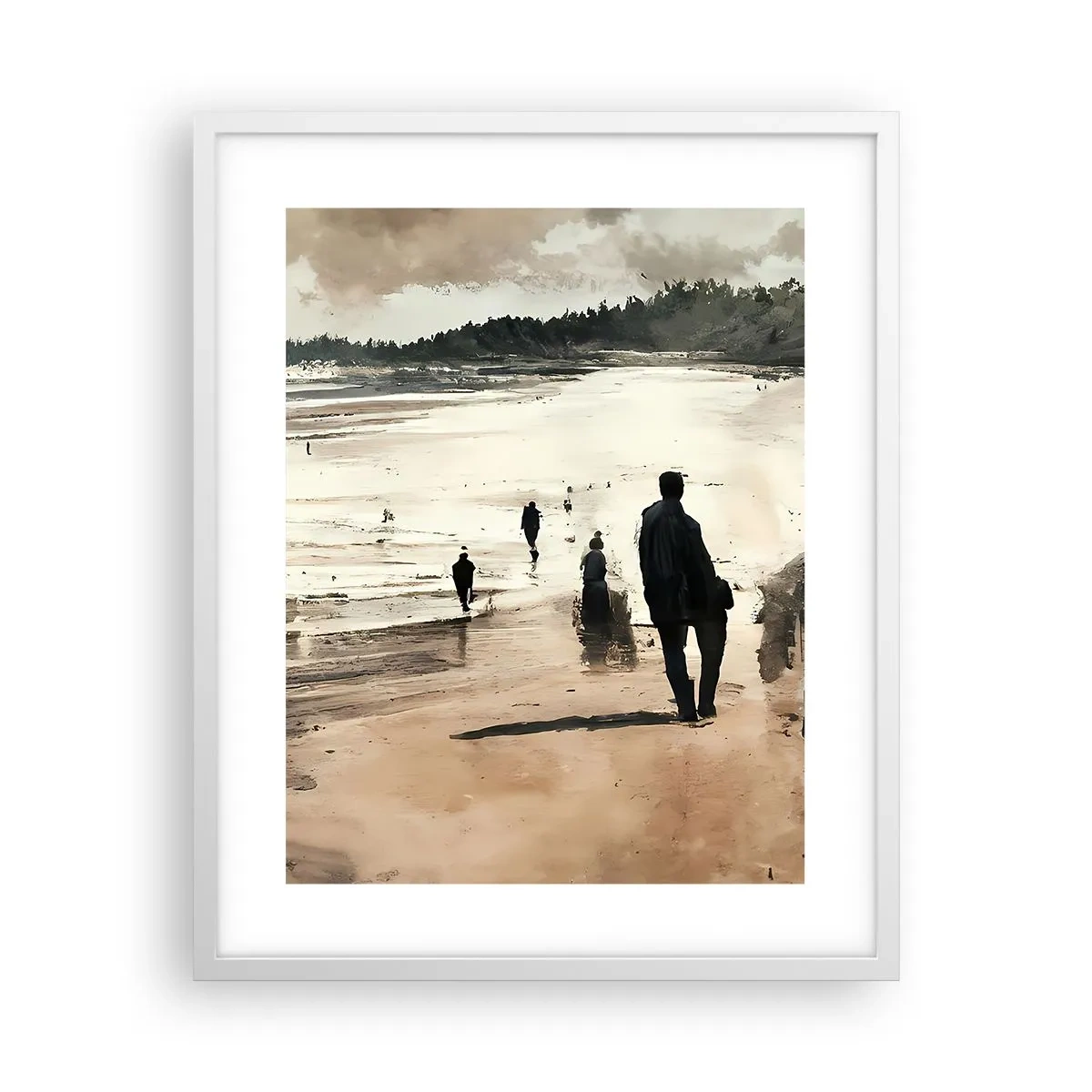 Poster in einem weißen Rahmen - Einberufen - 40x50 cm