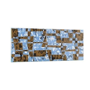 Glasbild - Bild auf glas - Ein nicht-menschlicher Ausschnitt - 100x40 cm