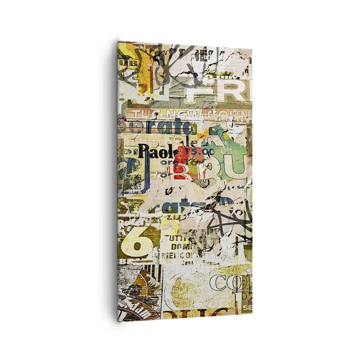 Bild auf Leinwand - Leinwandbild - Ach, es passiert... - 65x120 cm