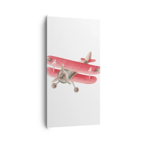 Bild auf Leinwand - Leinwandbild - Bereit für Höhenflüge - 65x120 cm