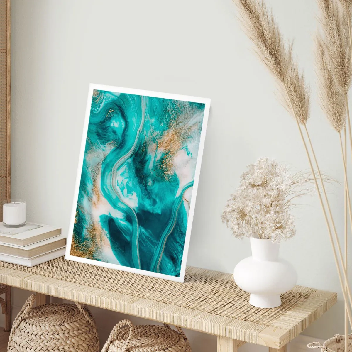 Poster - Der Fluss aus Gold - 61x91 cm