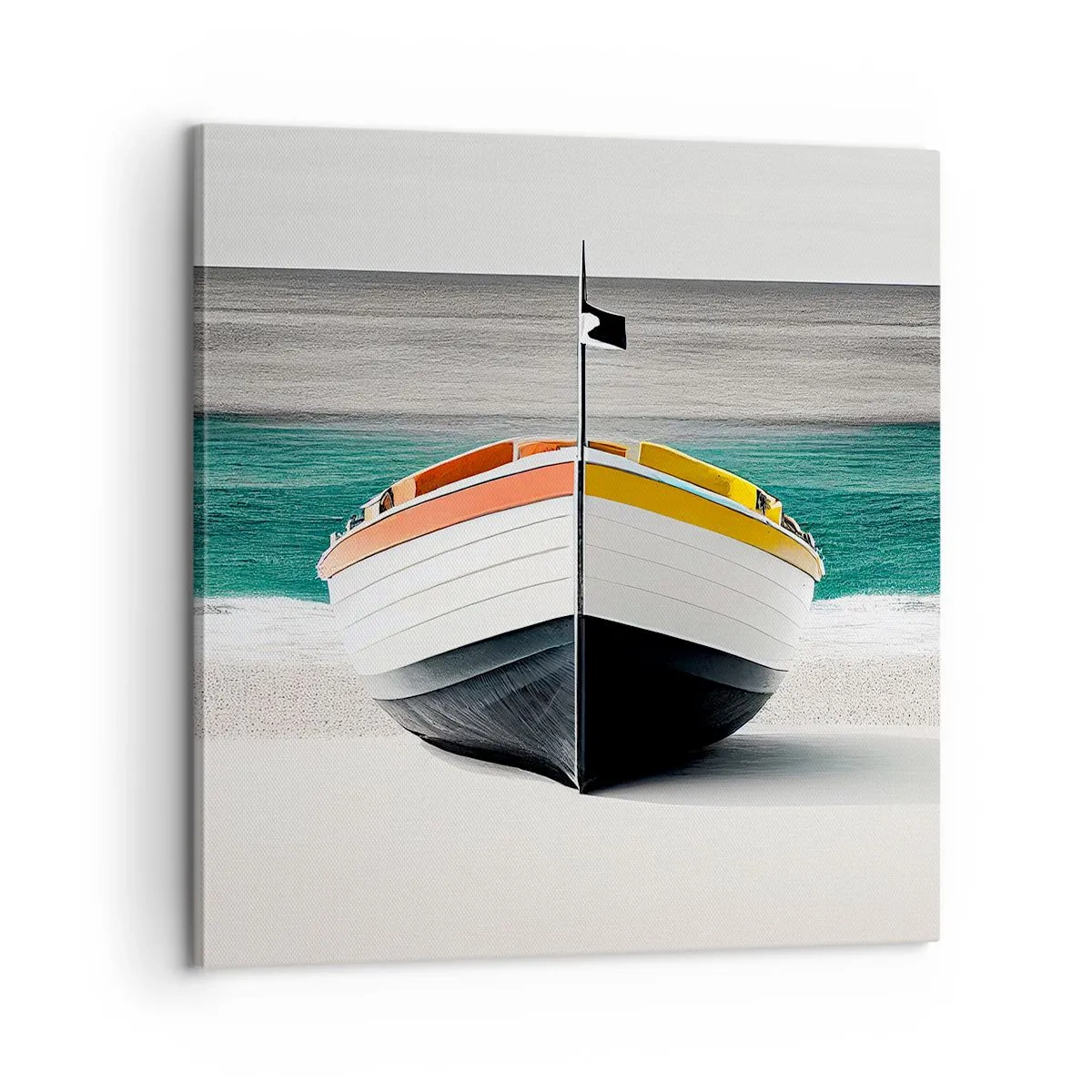 Bild auf Leinwand - Leinwandbild - An seinem Platz - 60x60 cm