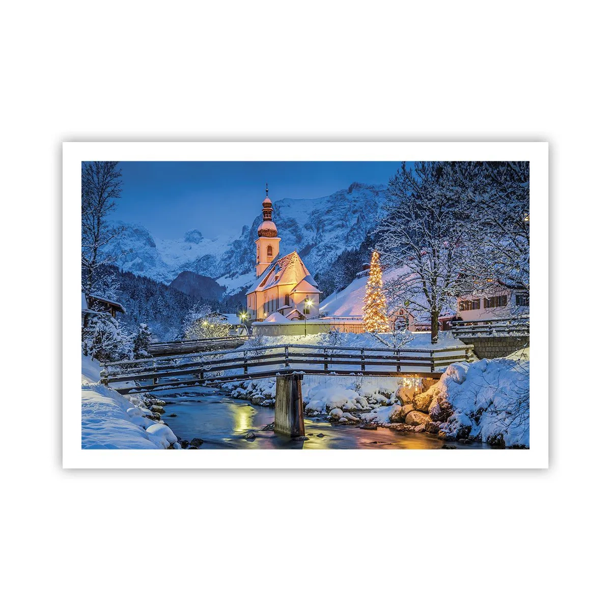 Poster - Weihnachtsgeist - 91x61 cm