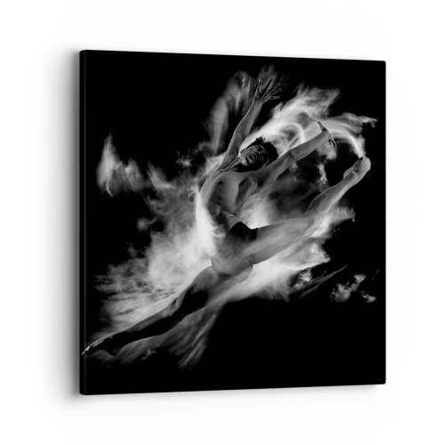 Bild auf Leinwand - Leinwandbild - Im Flug hängen geblieben - 40x40 cm