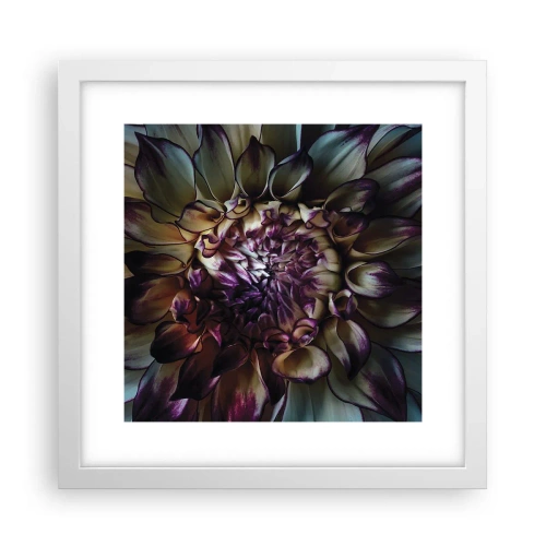 Poster in einem weißen Rahmen - Die Blütezeit der Jugend - 30x30 cm